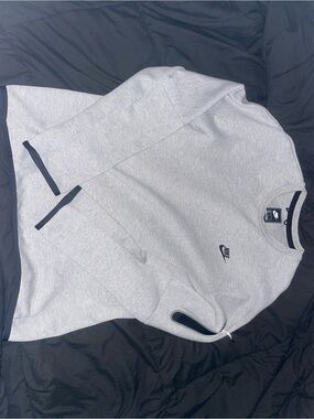 Nike Gray Crewneck Sweatshirt with Black Accents